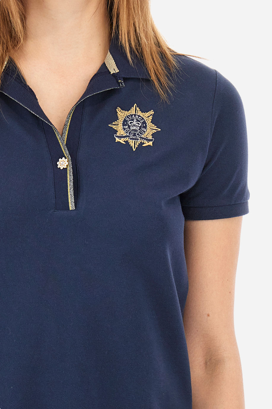 Regular-fit Guards polo shirt in elasticated cotton - Yawa - Polo Shirts | La Martina - Official Online Shop