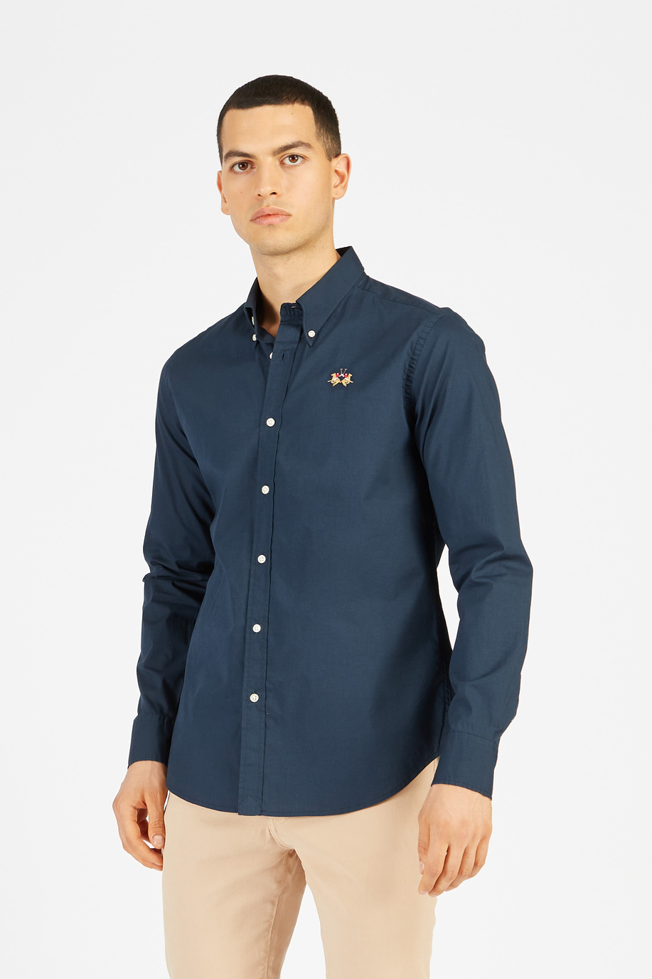 Blu navy M MODA UOMO Camicie & T-shirt Tailored fit Renoir Camicia sconto 99% 
