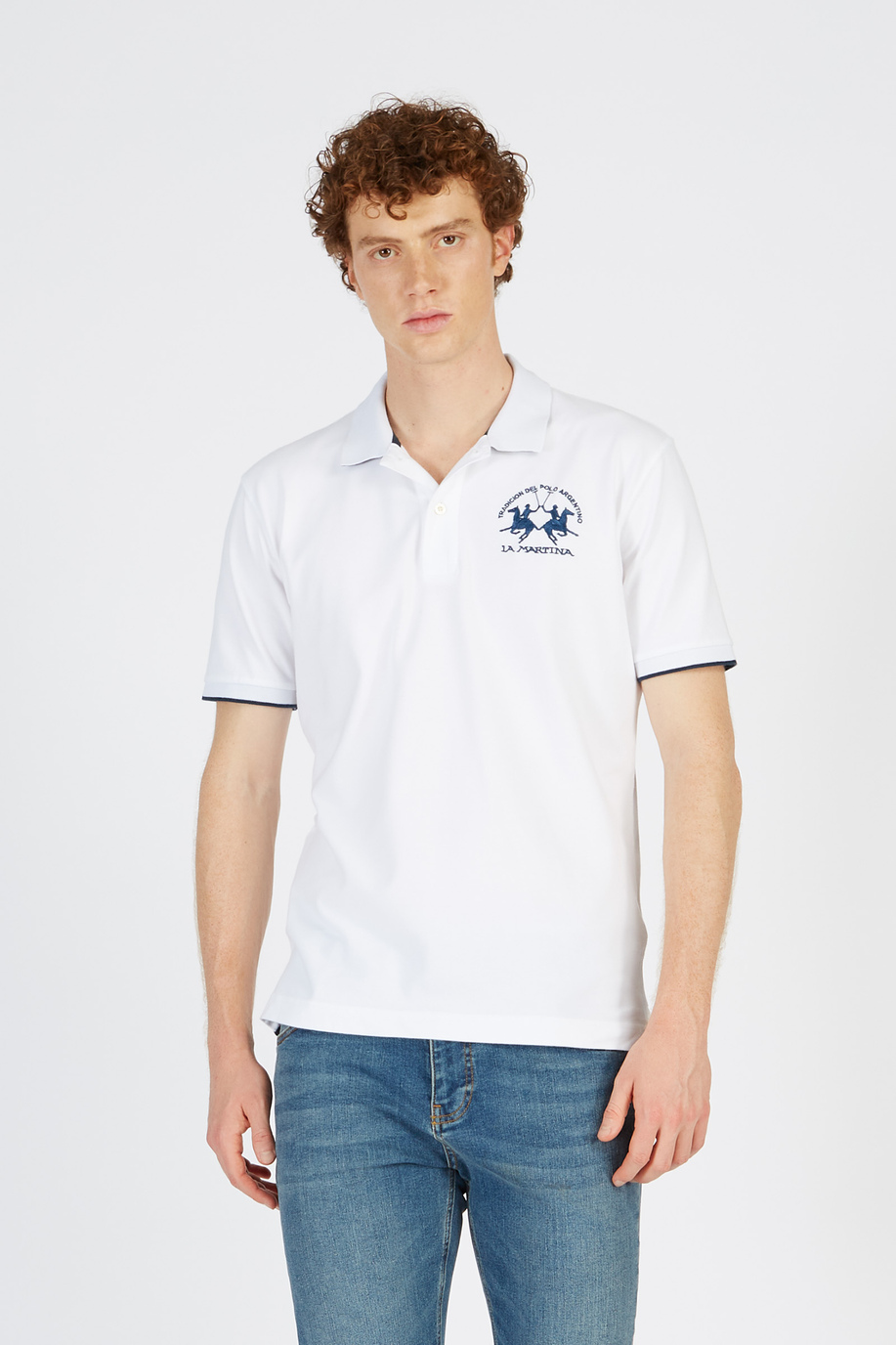 Herren-Poloshirt regular fit - Giftguide | La Martina - Official Online Shop