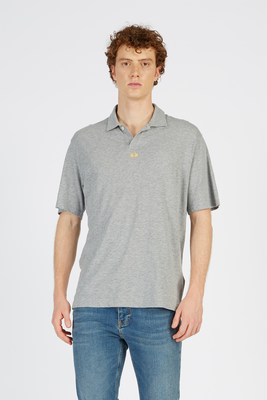 Men's polo shirt in a regular fit - Polo 19-42 - carryover | La Martina - Official Online Shop