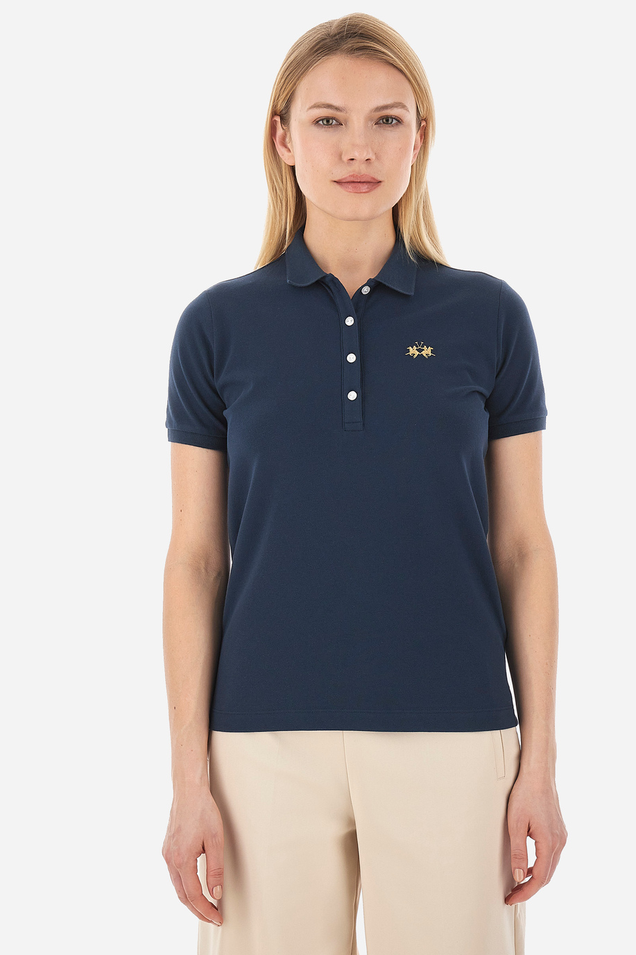 Damen-Poloshirt Regular Fit - Amalia | La Martina - Official Online Shop