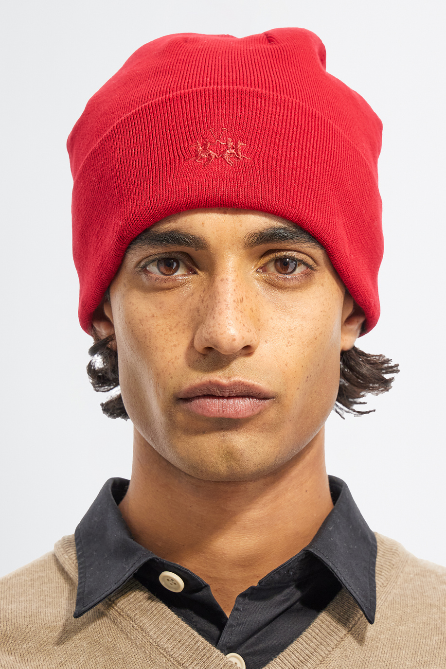 Beanie hat Essential in acrylic fabric - Accessories | La Martina - Official Online Shop