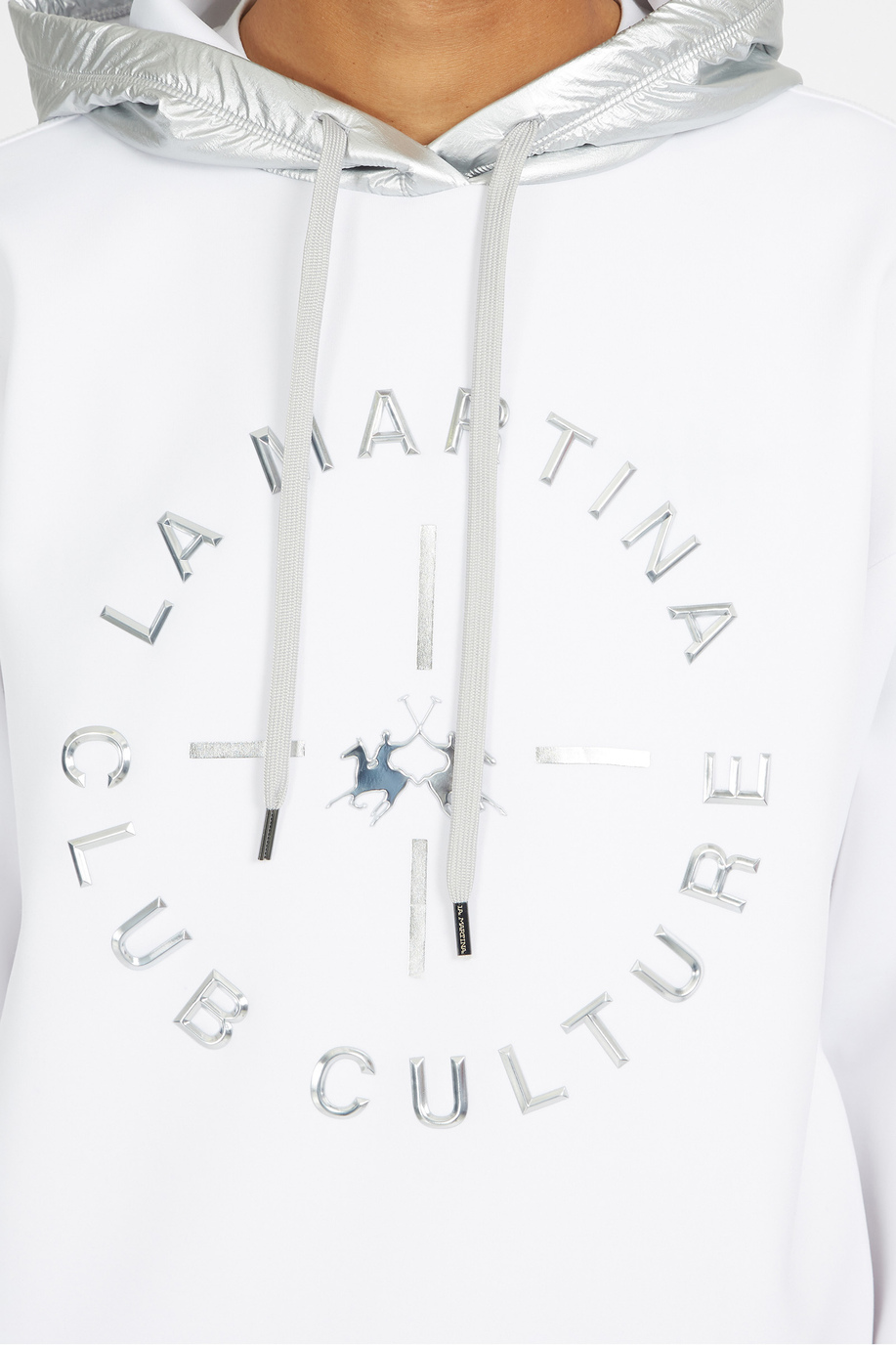Langärmliges Kapuzen-Sweatshirt für Herren over fit  -  Vonnie - Sweatshirts | La Martina - Official Online Shop