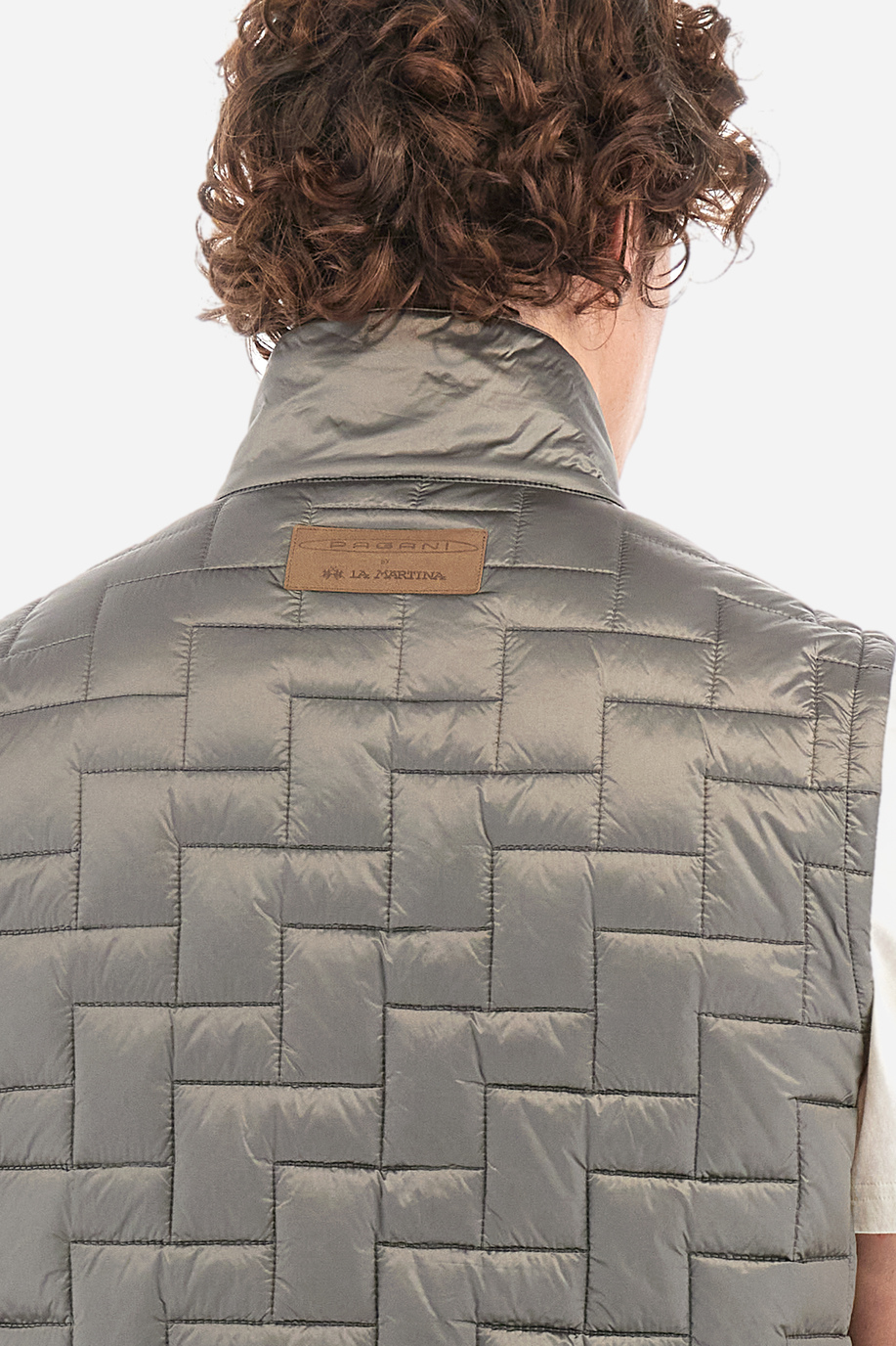 Regular-fit gilet in synthetic fabric - Yardlee - Outerwear | La Martina - Official Online Shop