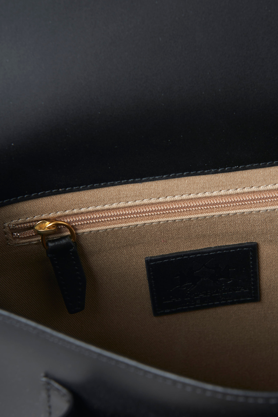 Rectangular leather backpack - La Martina - Official Online Shop