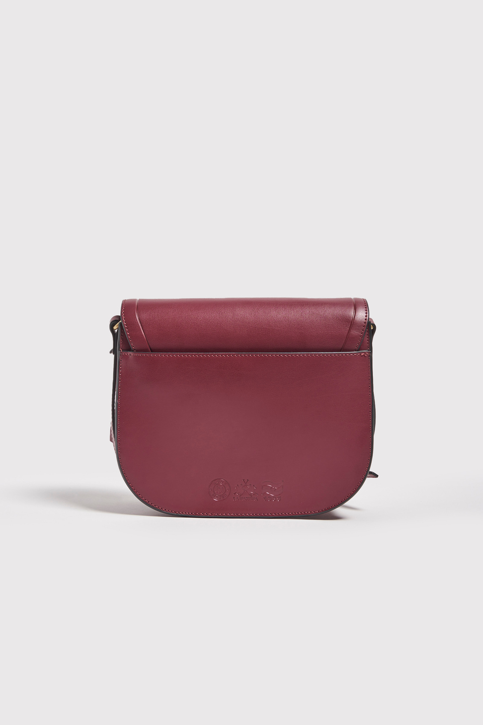 Brushed leather bag - La Martina - Official Online Shop