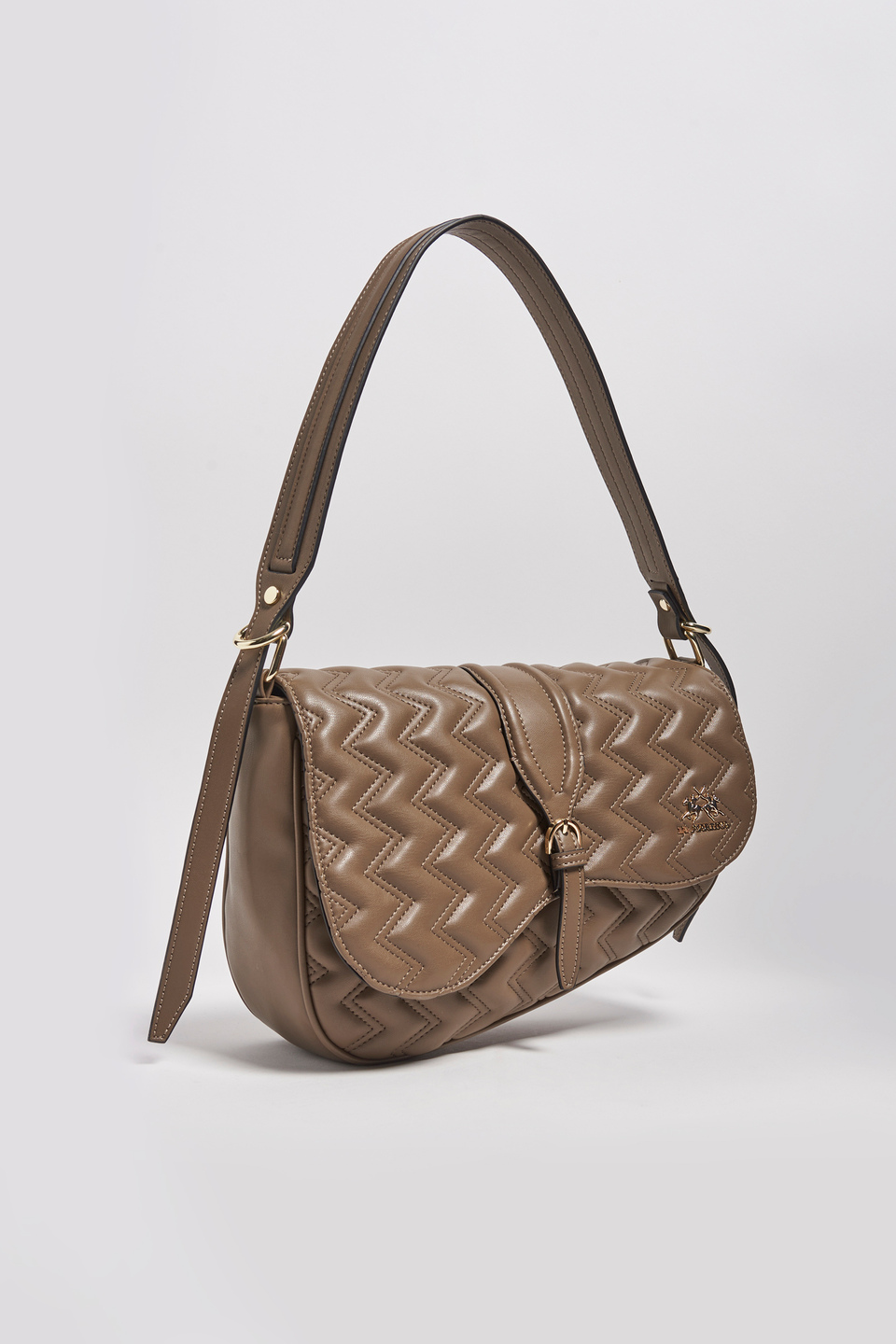 Faux leather saddle bag - La Martina - Official Online Shop