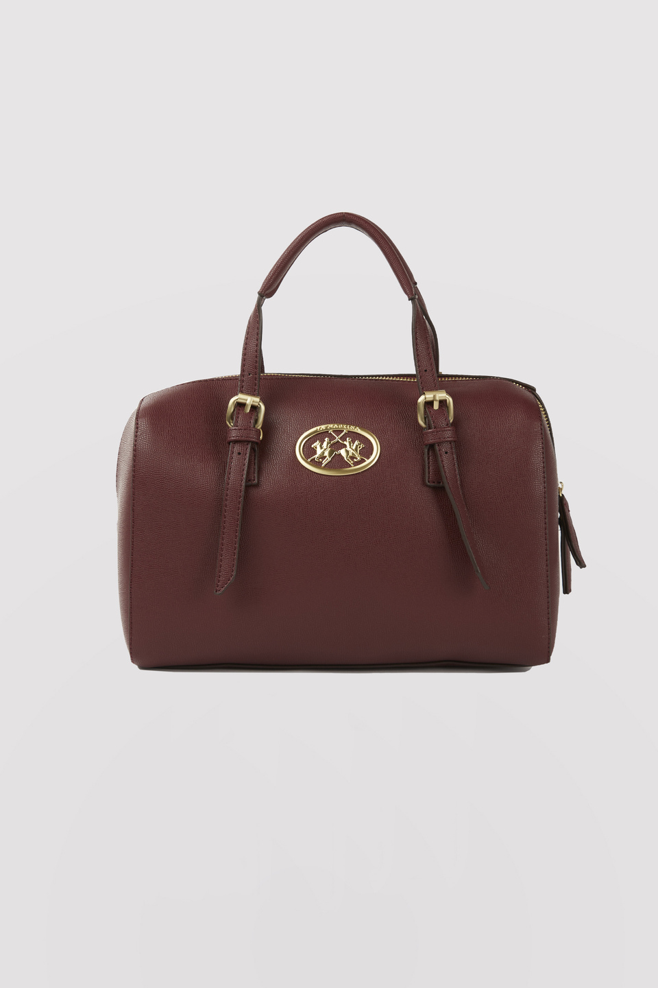 Faux leather satchel bag - La Martina - Official Online Shop