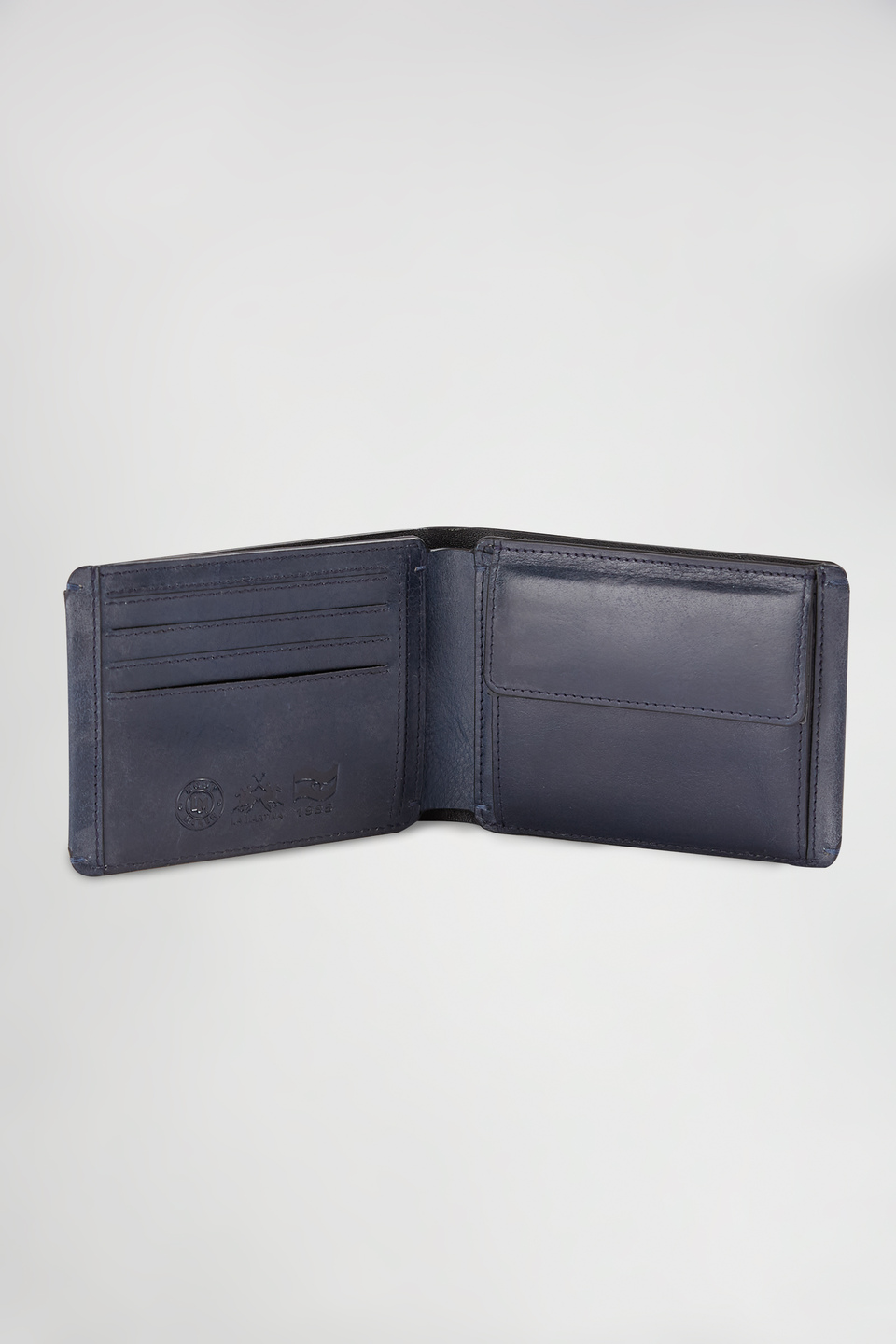 Leather wallet - La Martina - Official Online Shop