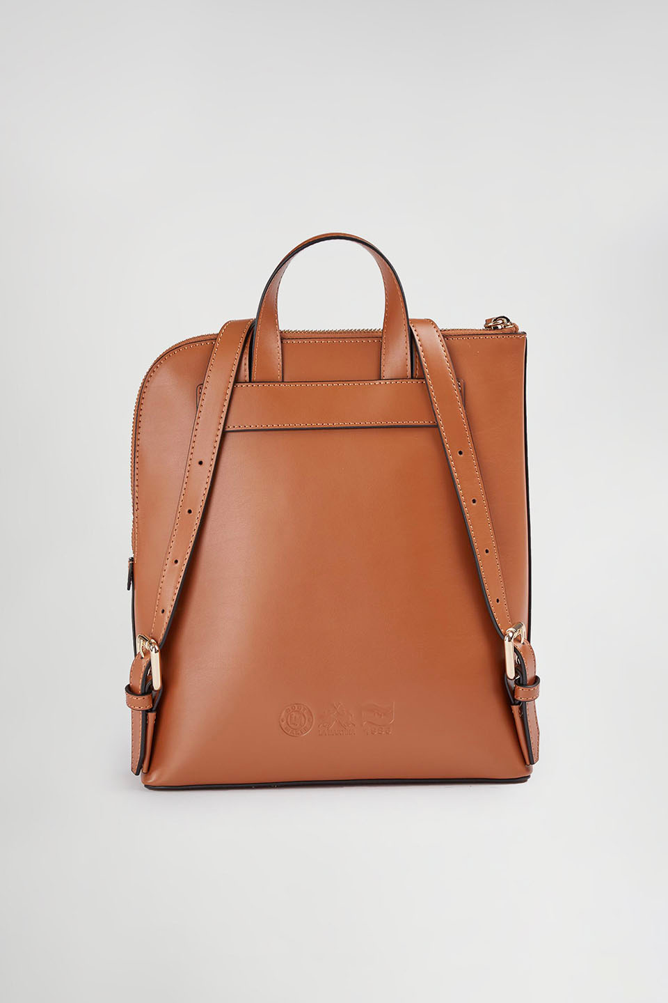 Leather backpack - La Martina - Official Online Shop
