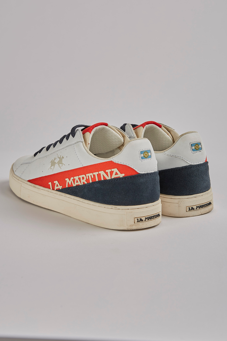 Sneaker in pelle scamosciata - La Martina - Official Online Shop