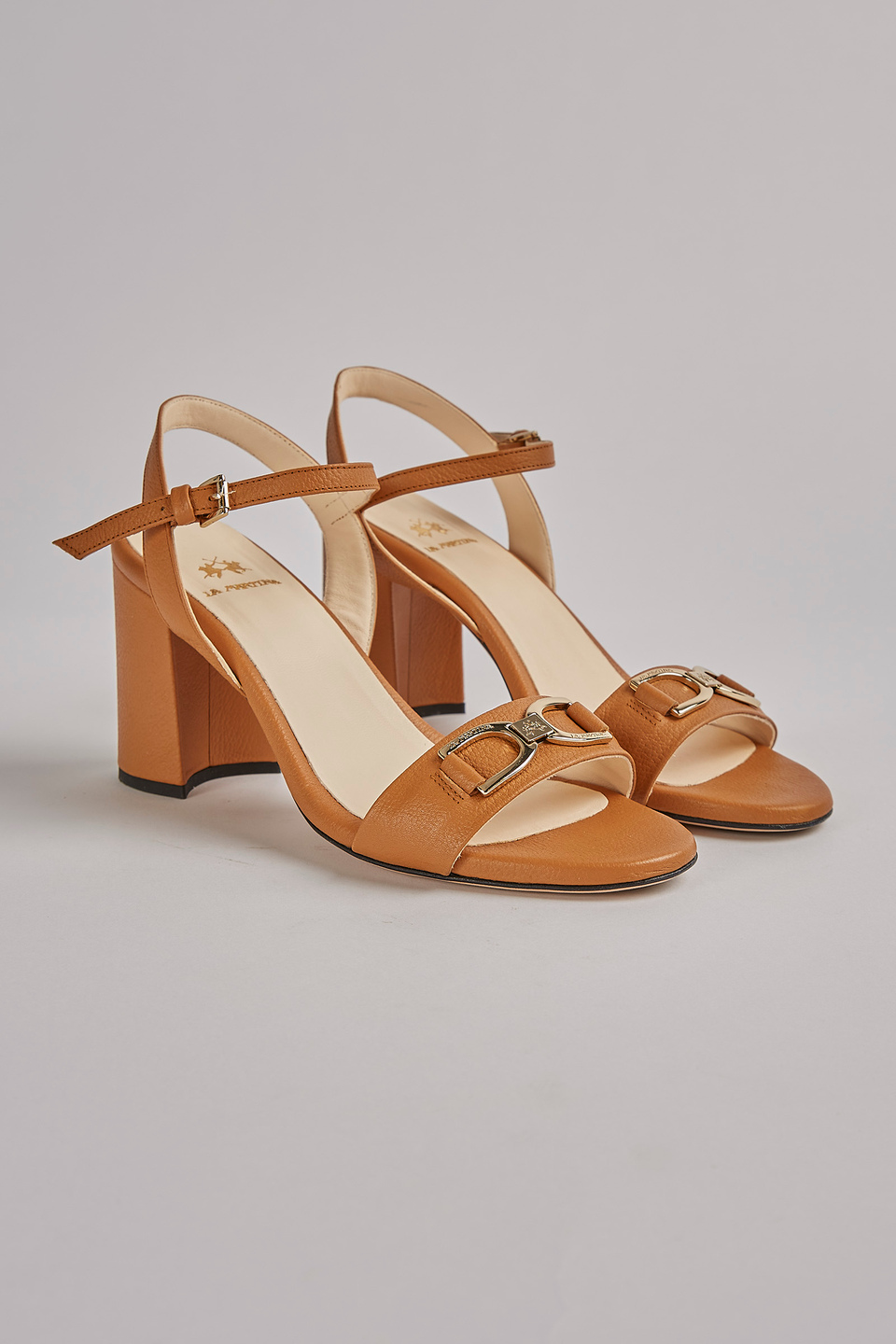 Leather sandal - La Martina - Official Online Shop