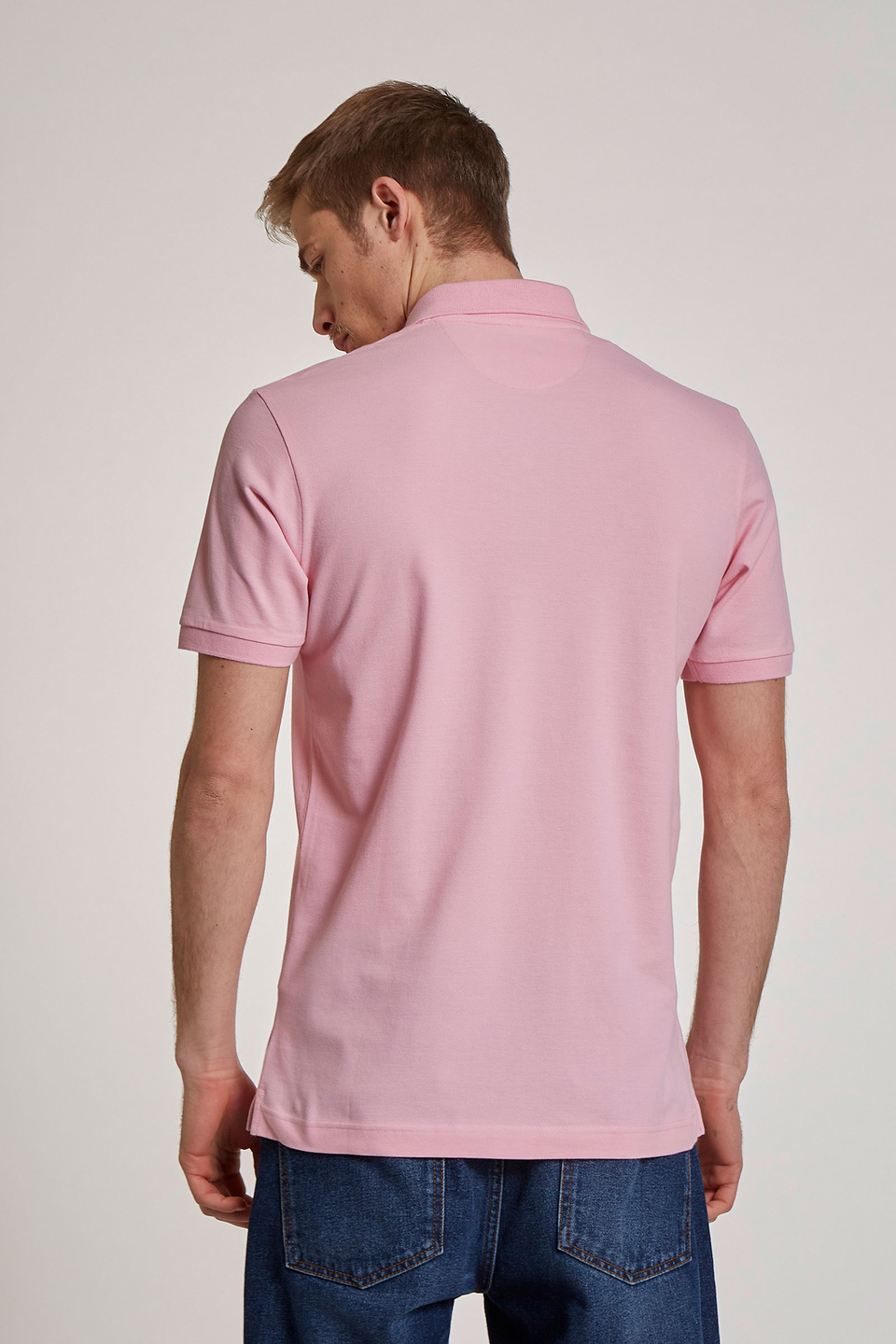 Herren-Poloshirt mit kurzen Ärmeln im regular fit - La Martina - Official Online Shop