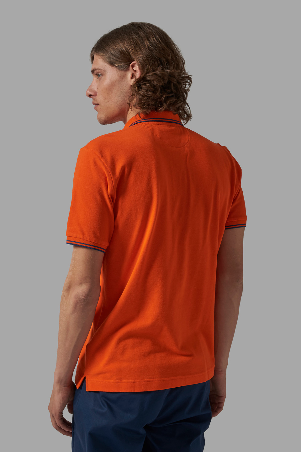 Klassisches Poloshirt aus Piqué Regular Fit - La Martina - Official Online Shop