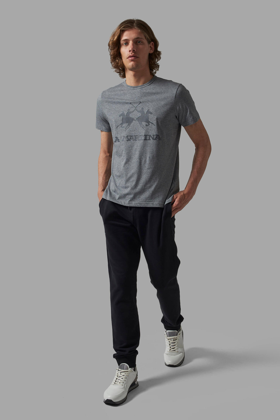 Camiseta de hombre regular fit - La Martina - Official Online Shop