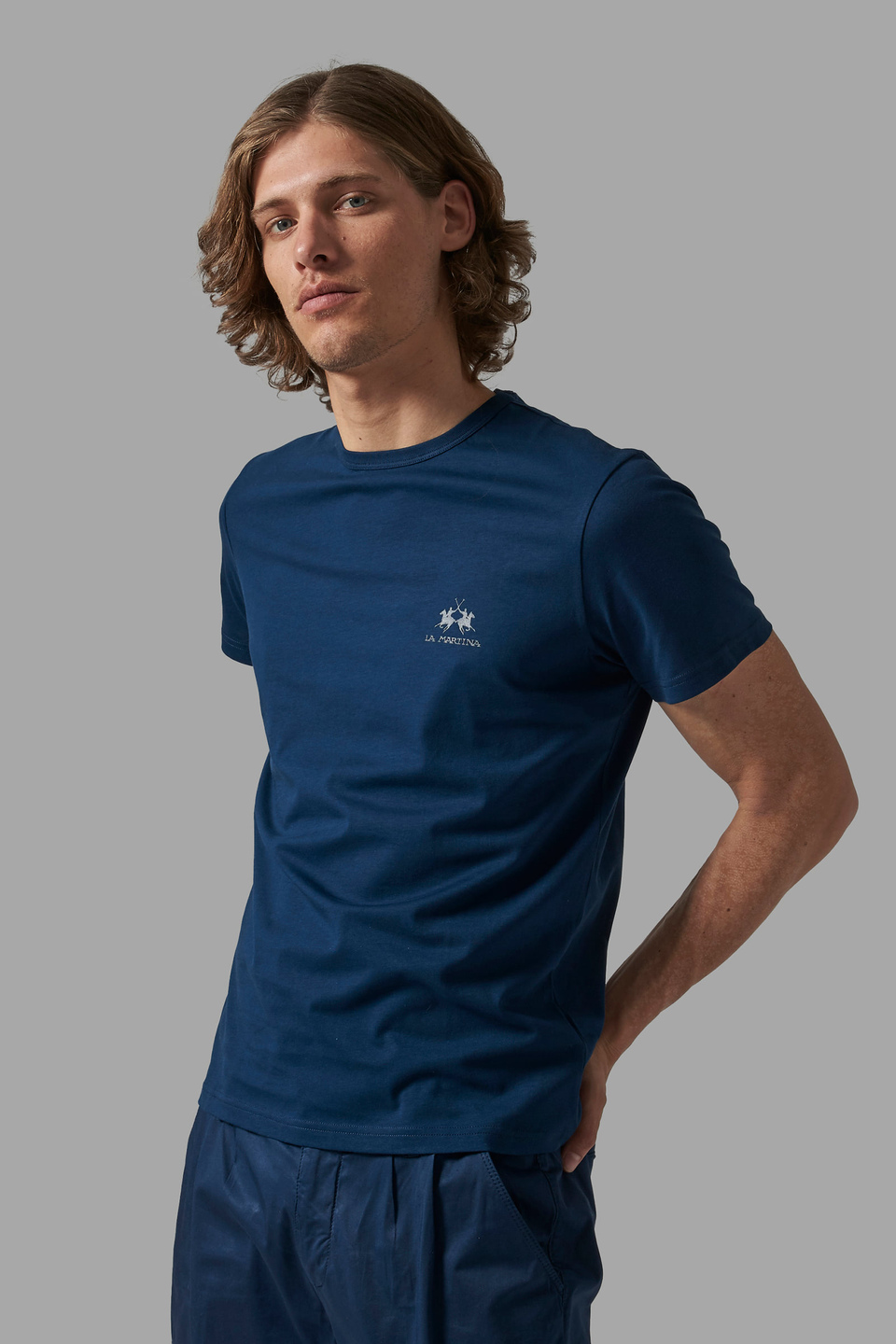 Men's regular-fit T-Shirt - La Martina - Official Online Shop