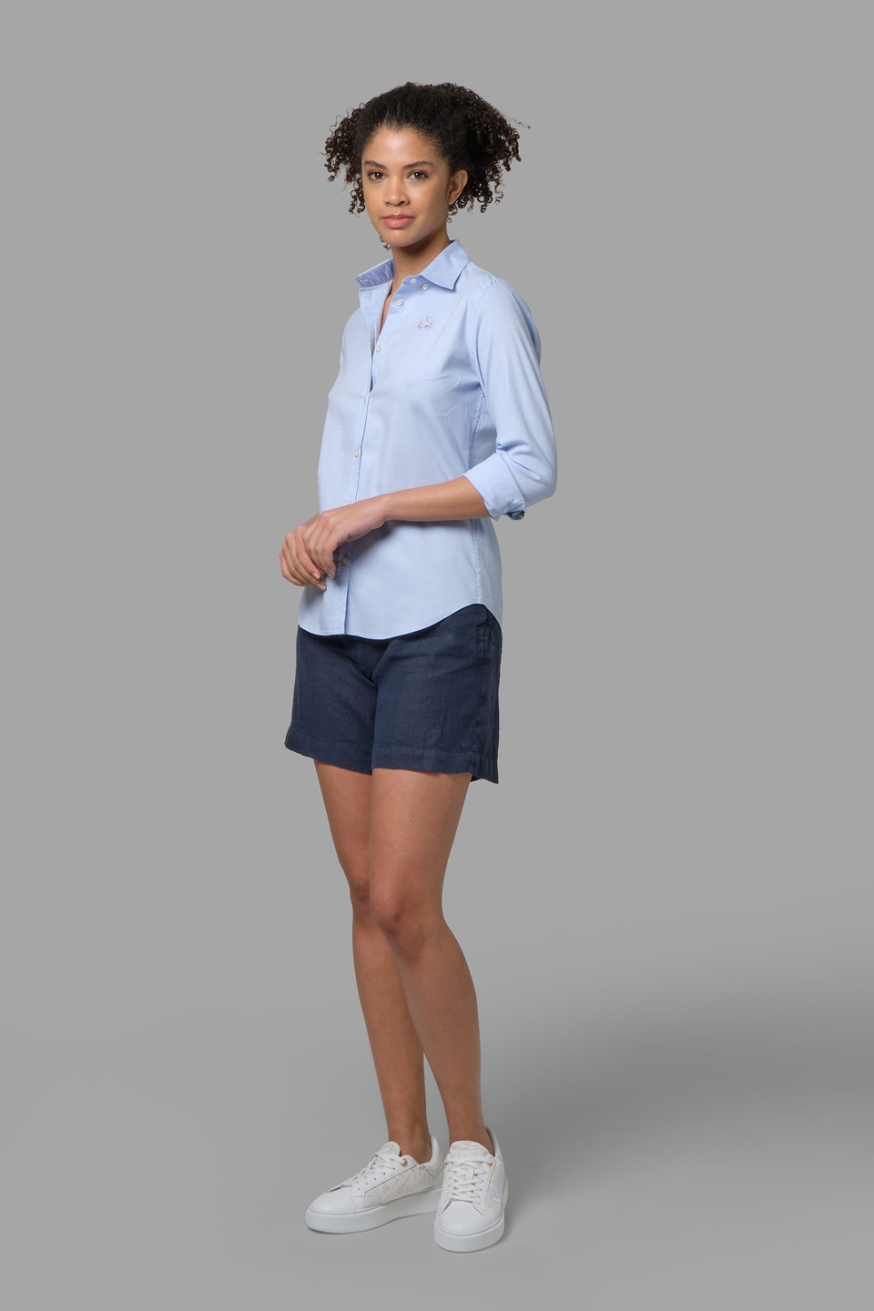 Women's regular-fit shirt - La Martina - Official Online Shop