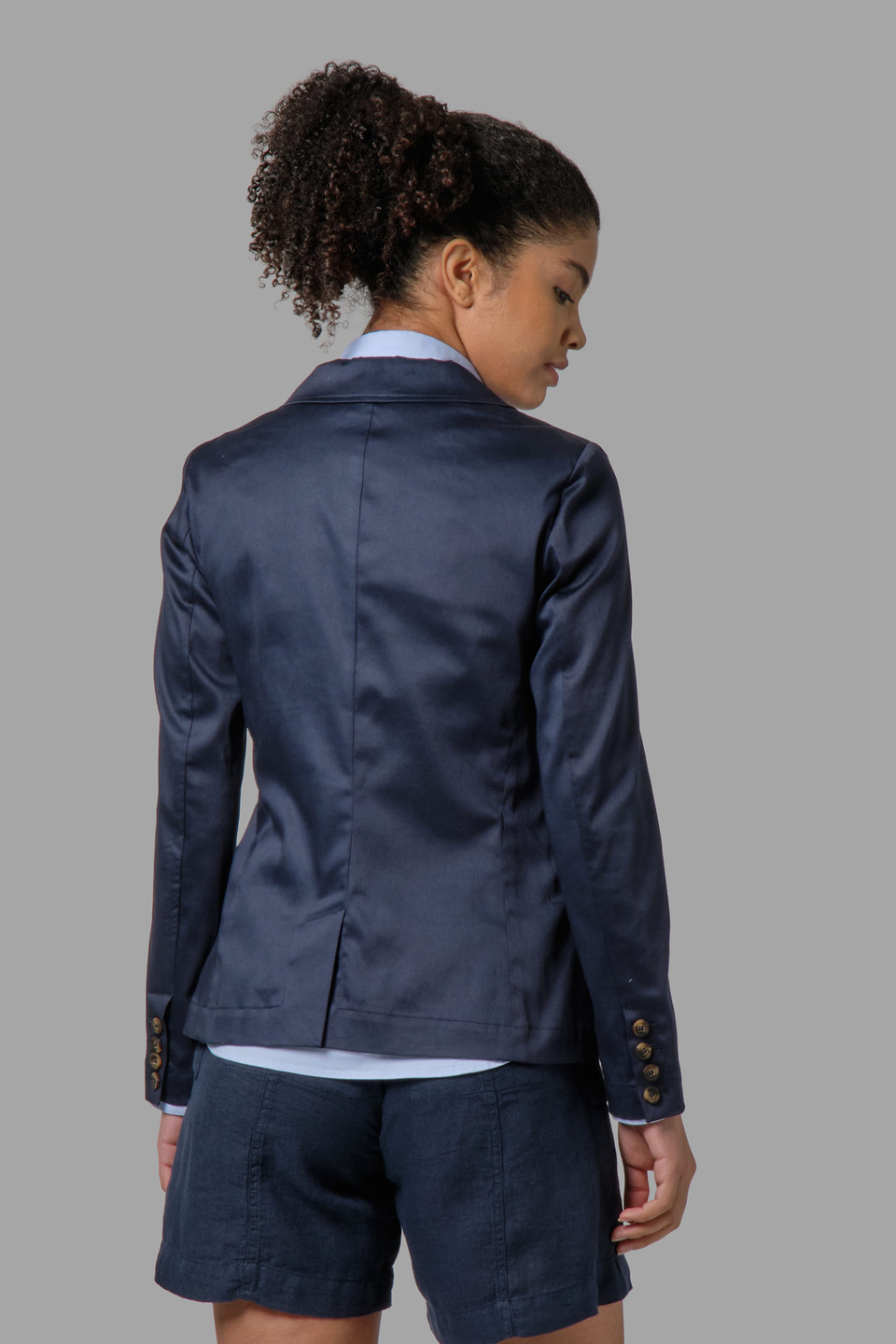 Women's regular-fit blazer - La Martina - Official Online Shop