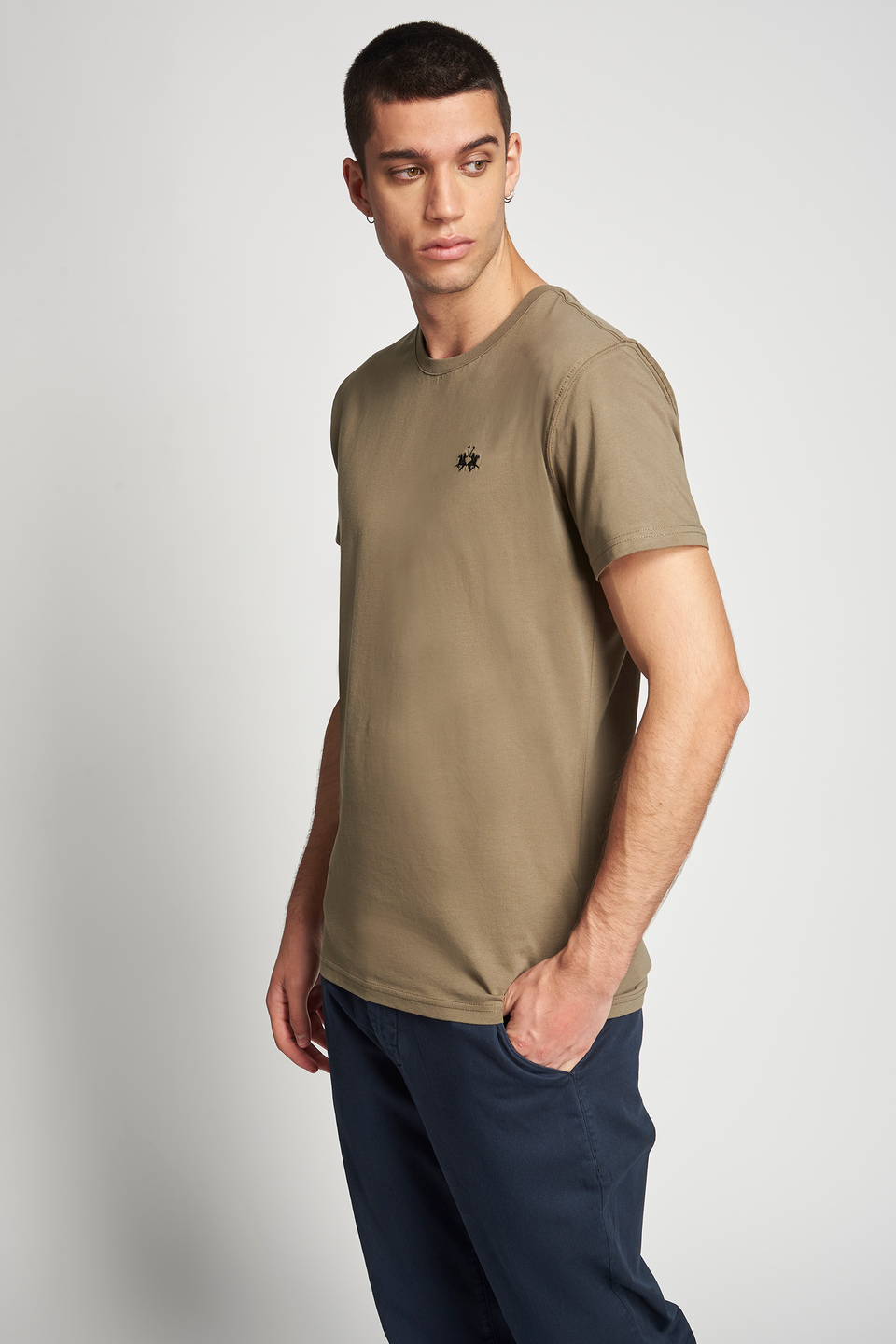 Classic cotton T-shirt - La Martina - Official Online Shop