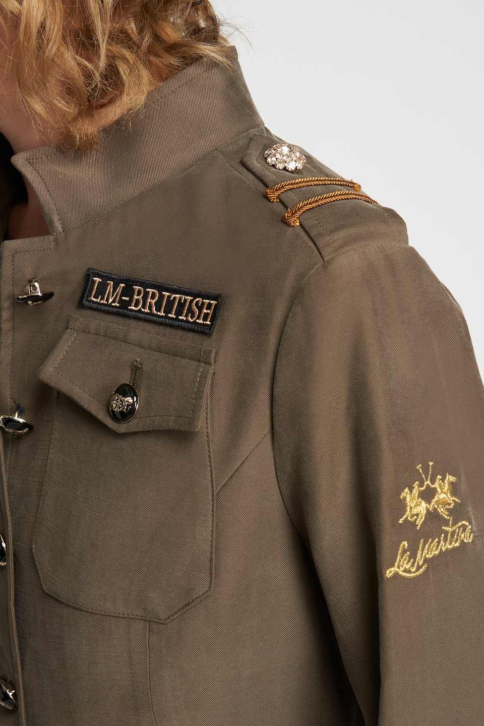 Synthetic fibre Sahariana jacket - La Martina - Official Online Shop