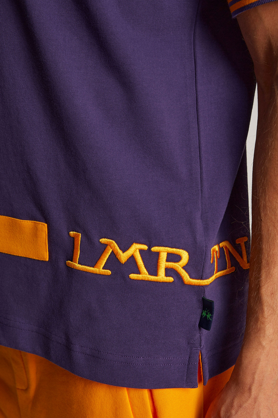 Men's oversized short-sleeved polo shirt - La Martina - Official Online Shop
