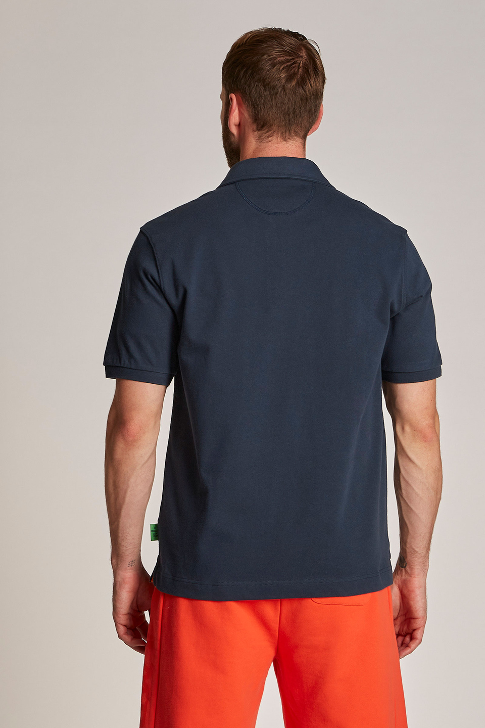 Herren-Poloshirt mit kurzem Arm, oversized Modell - La Martina - Official Online Shop