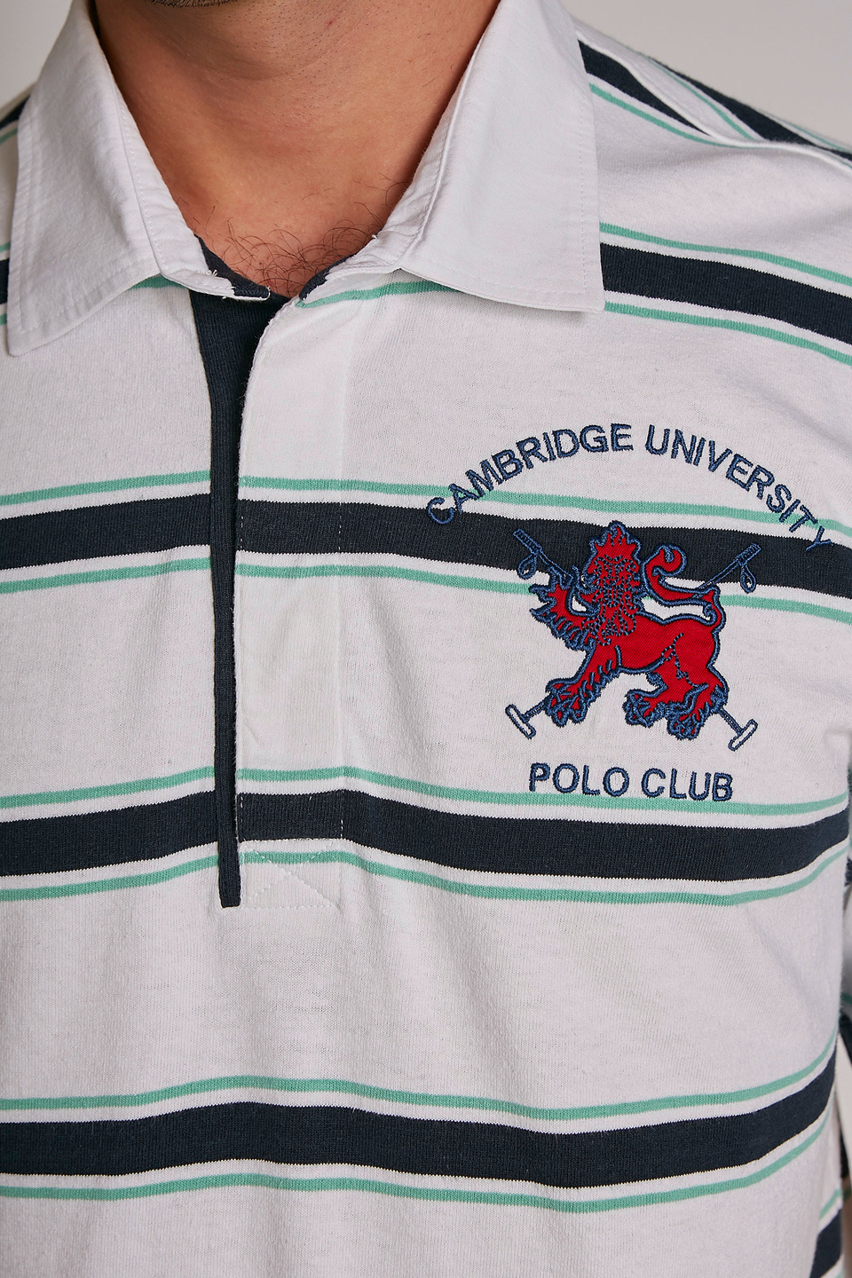 Herren-Poloshirt mit kurzen Ärmeln aus 100 % Baumwolle im Regular Fit - La Martina - Official Online Shop