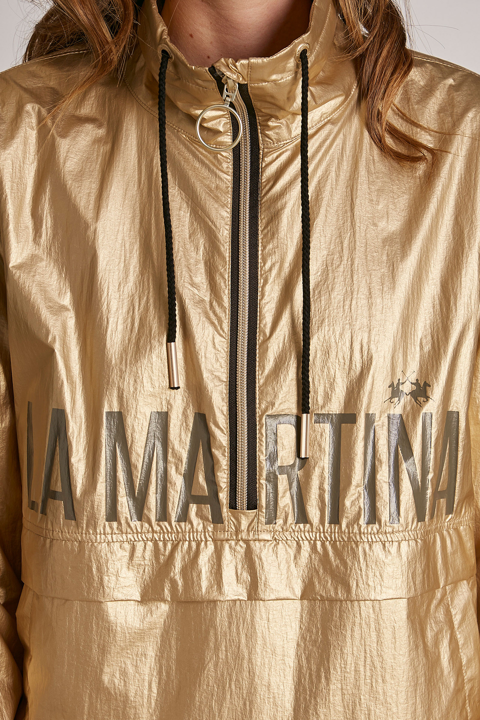 Giacca da donna in nylon a maniche lunghe regular fit - La Martina - Official Online Shop