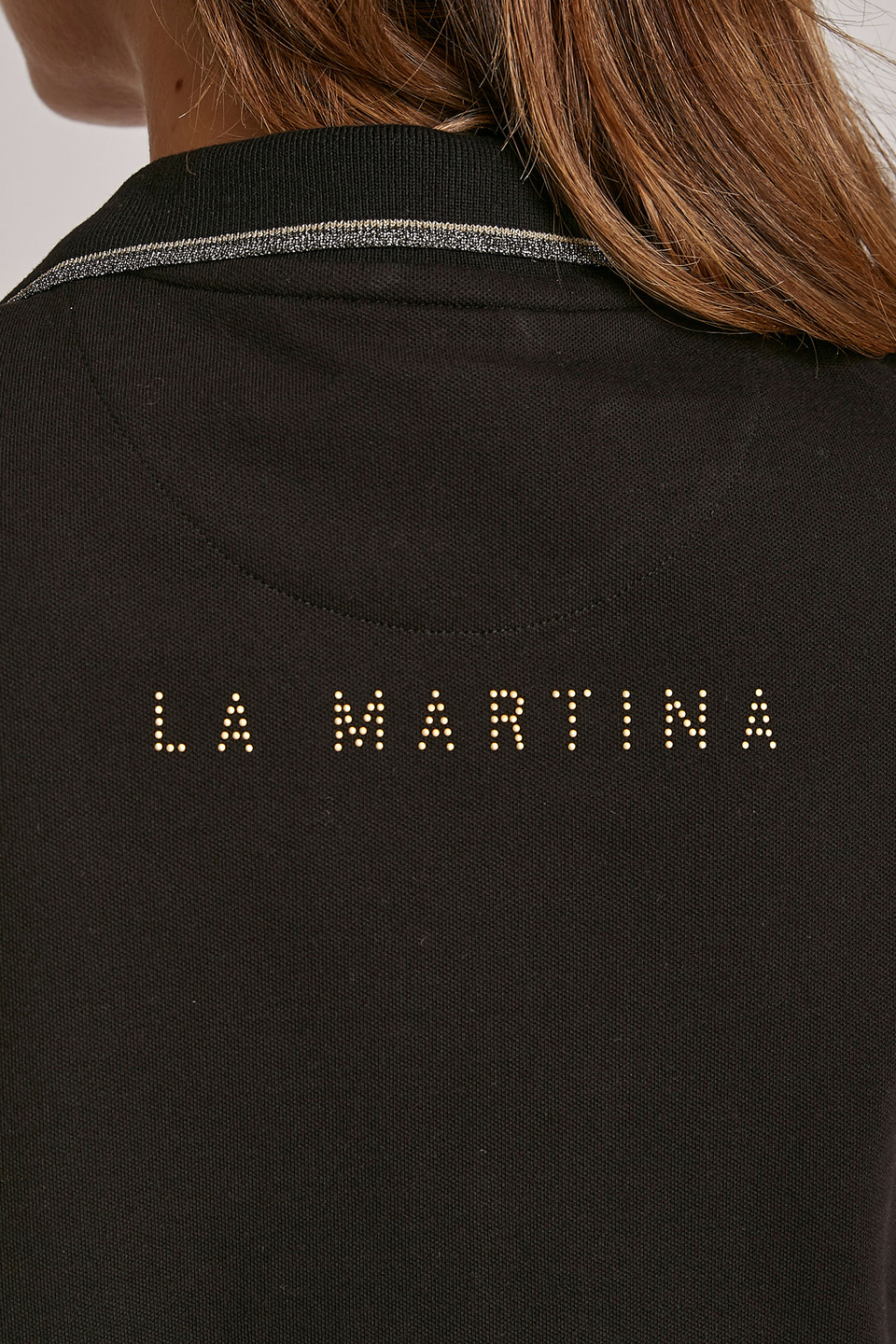 Women's regular-fit sleeveless piqué polo shirt - La Martina - Official Online Shop