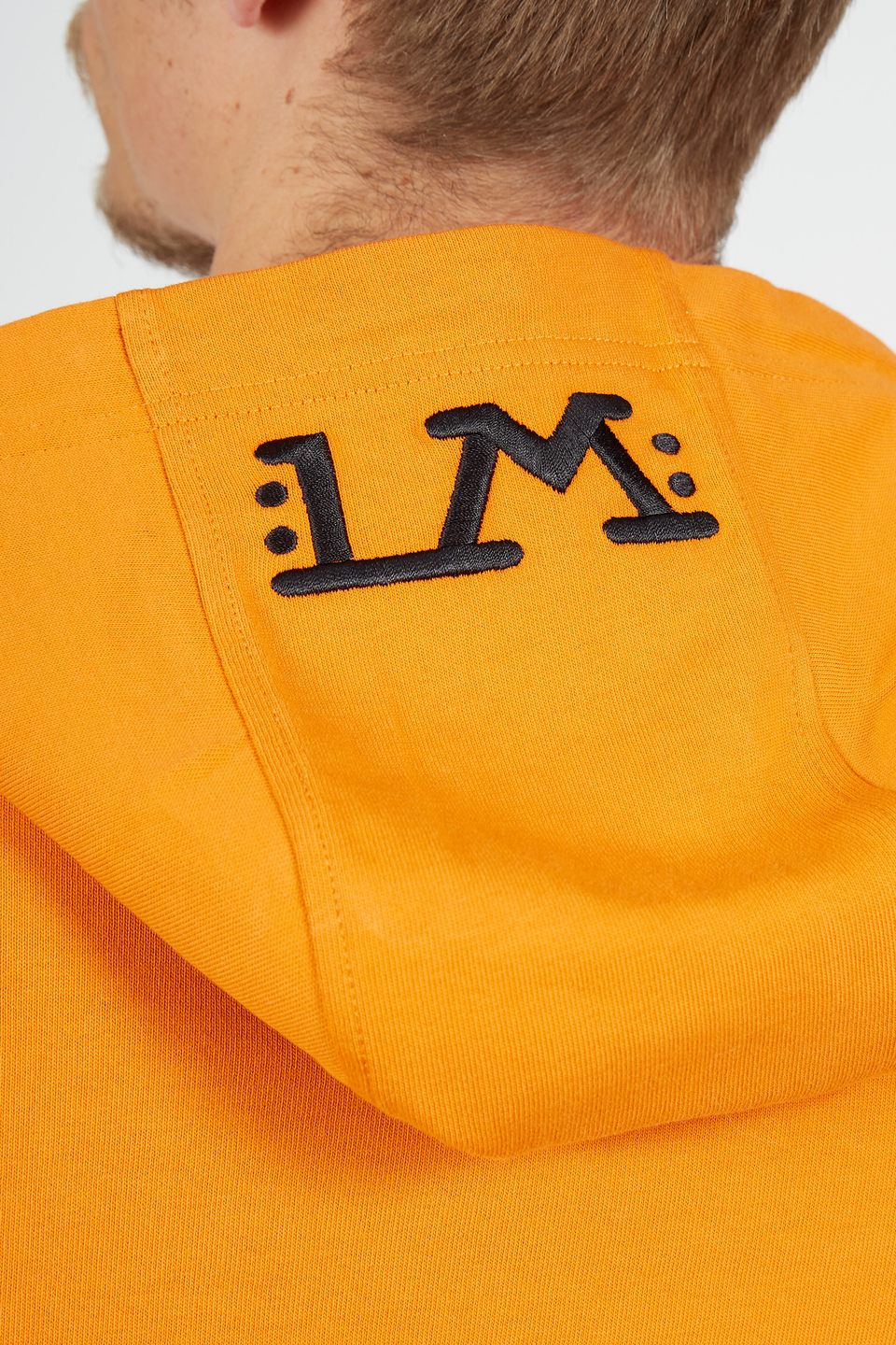 Men's oversized long-sleeved cotton sweatshirt - La Martina - Official Online Shop