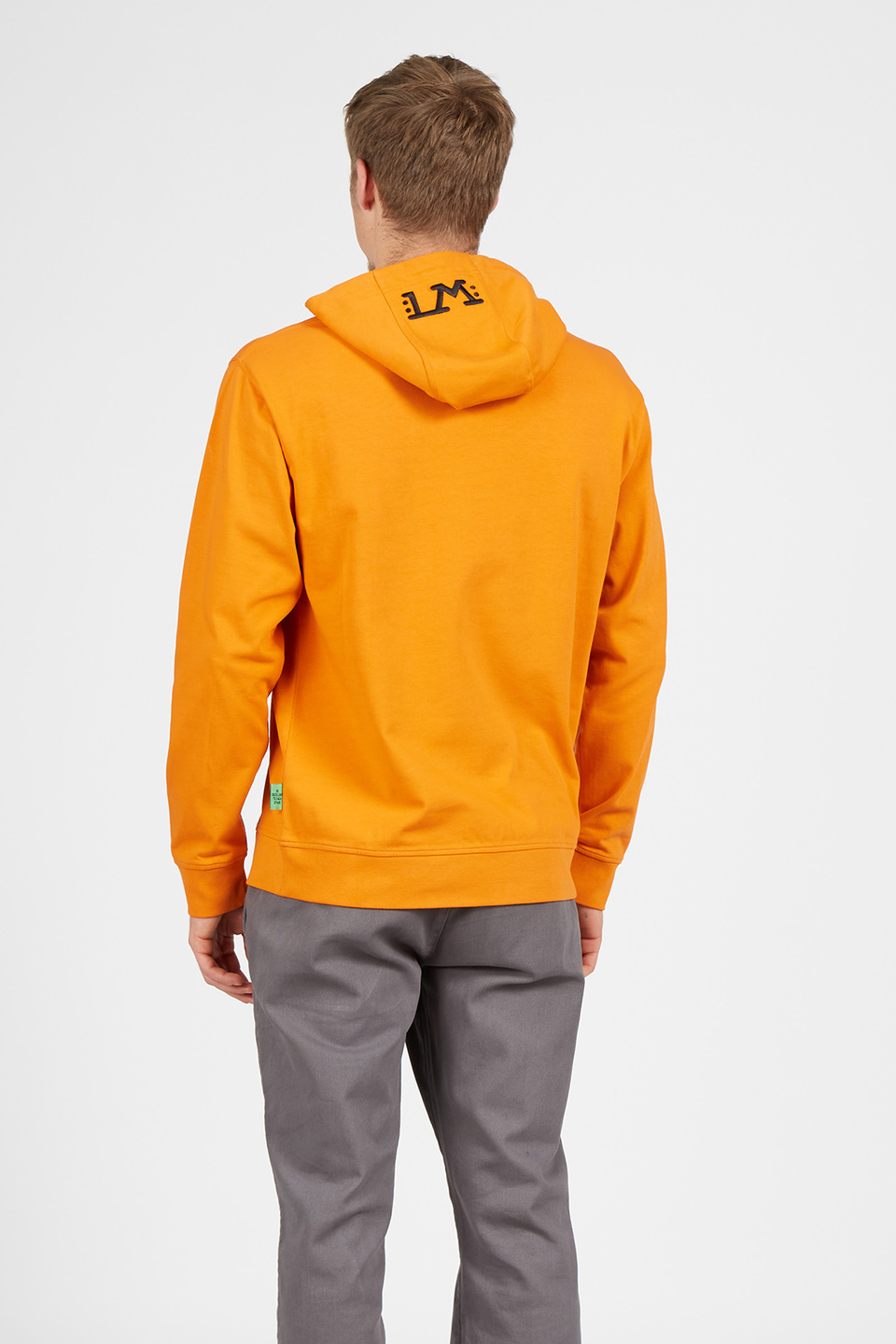 Men's oversized long-sleeved cotton sweatshirt - La Martina - Official Online Shop