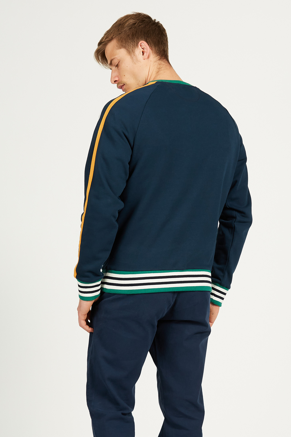 Men's sweatshirt in 100% regular fit cotton - La Martina - Official Online Shop