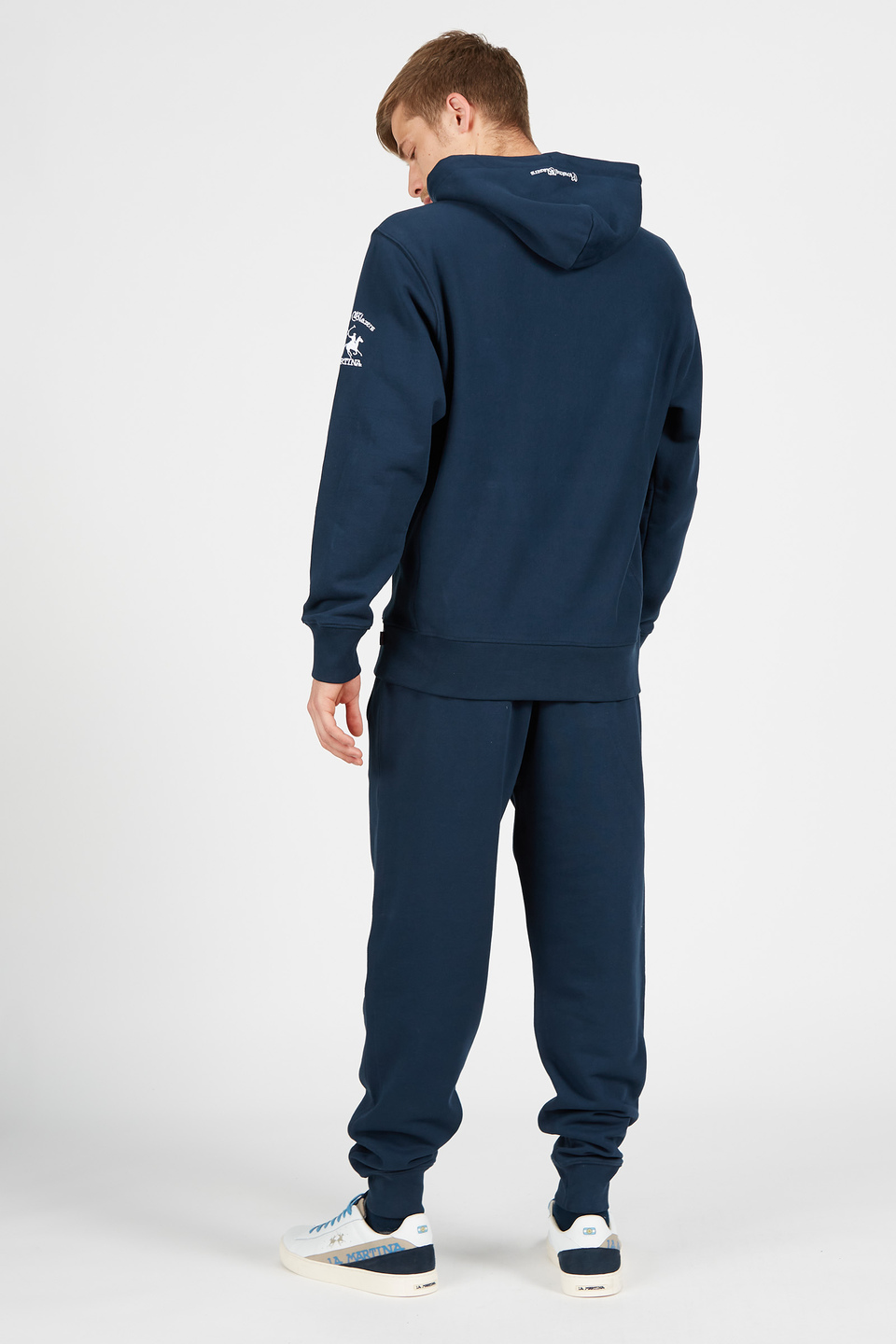 Comfort fit hooded sweatshirt - La Martina - Official Online Shop