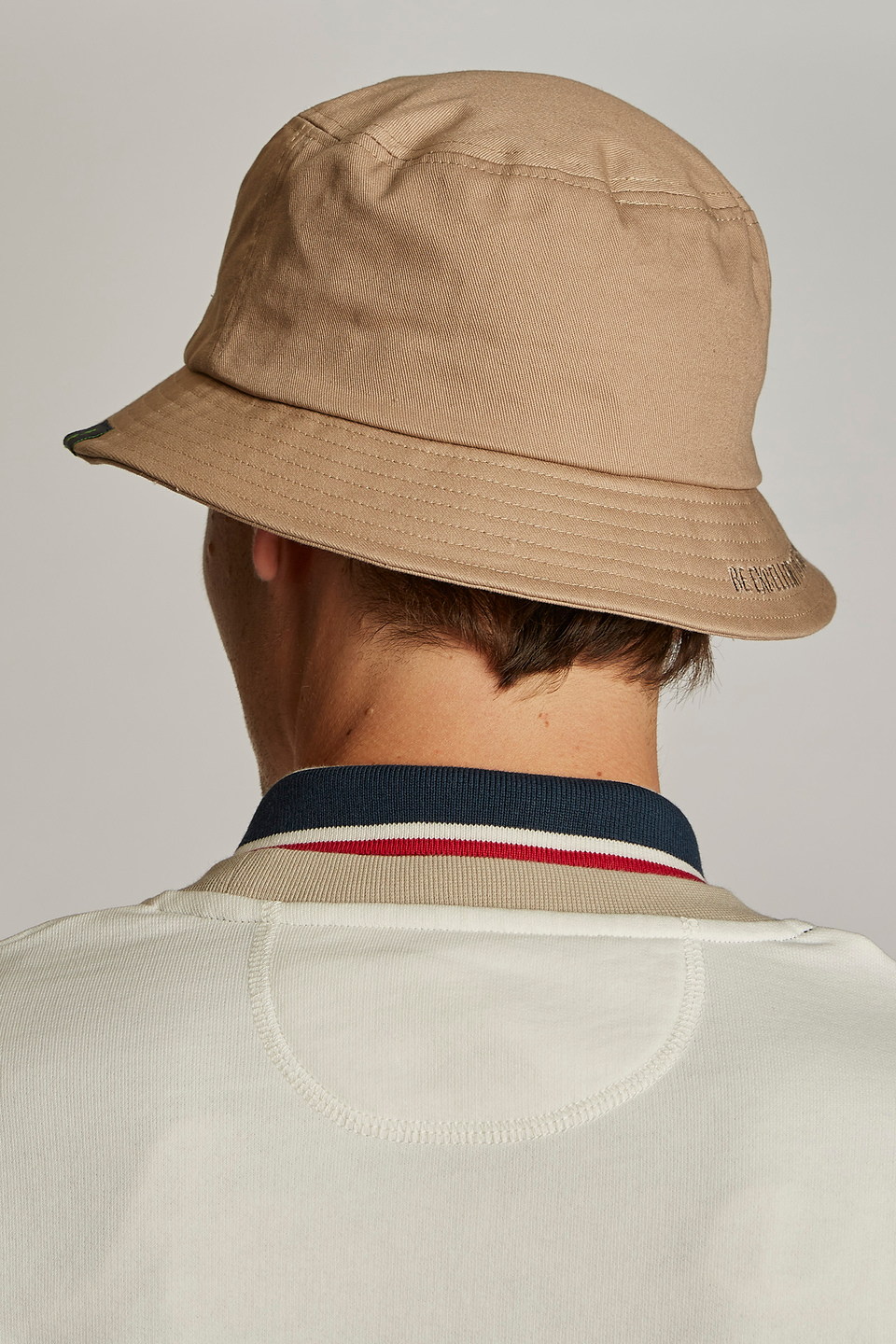 Regular-fit unisex cotton bucket hat - La Martina - Official Online Shop