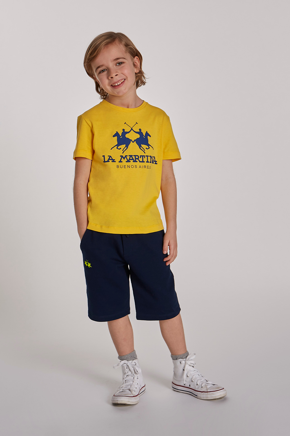 Solid short sleeve T-shirt | La Martina - Official Online Shop