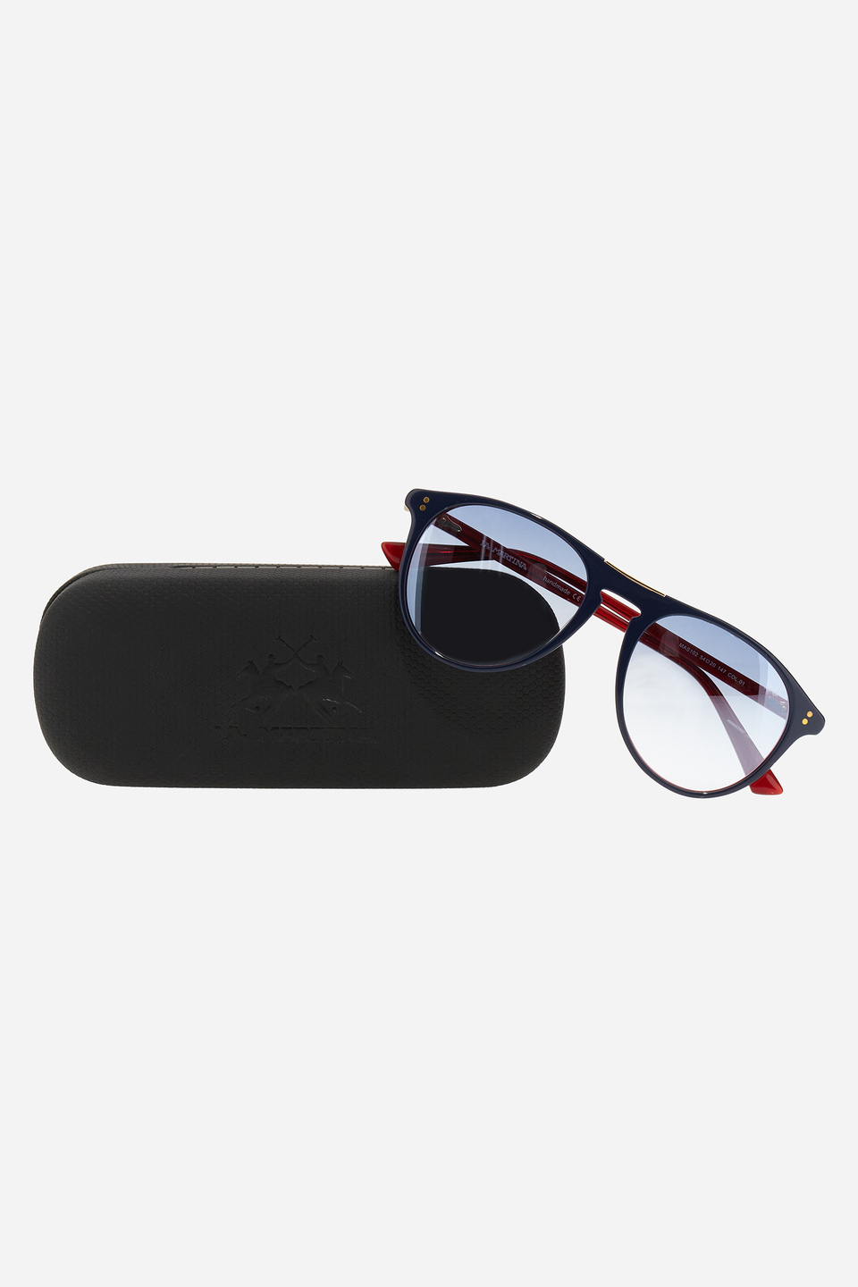 Sonnenbrille aus Acetat in Tropfenform | La Martina - Official Online Shop