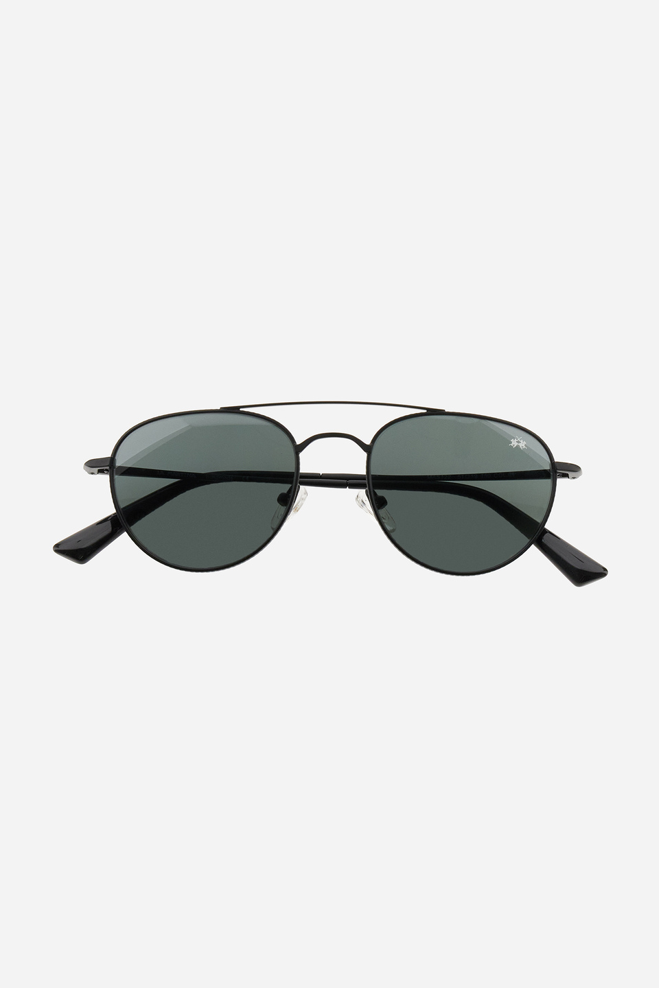 Men's drop-shaped metal frame sunglasses | La Martina - Official Online Shop
