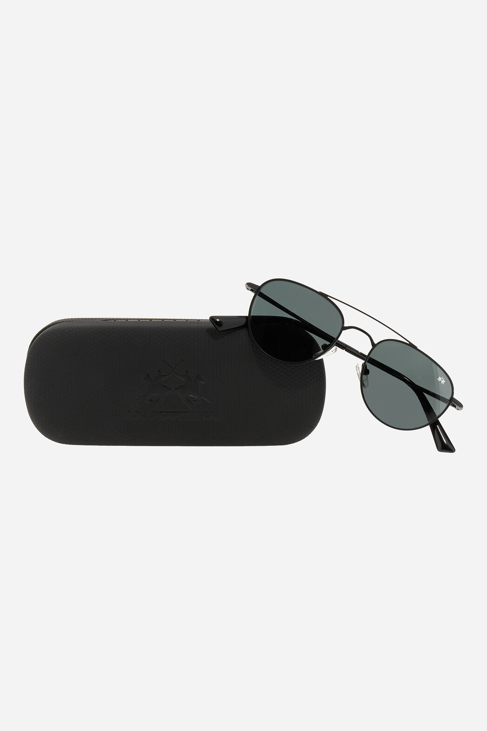 Sonnenbrille mit tropfenförmigem Metallrahmen | La Martina - Official Online Shop