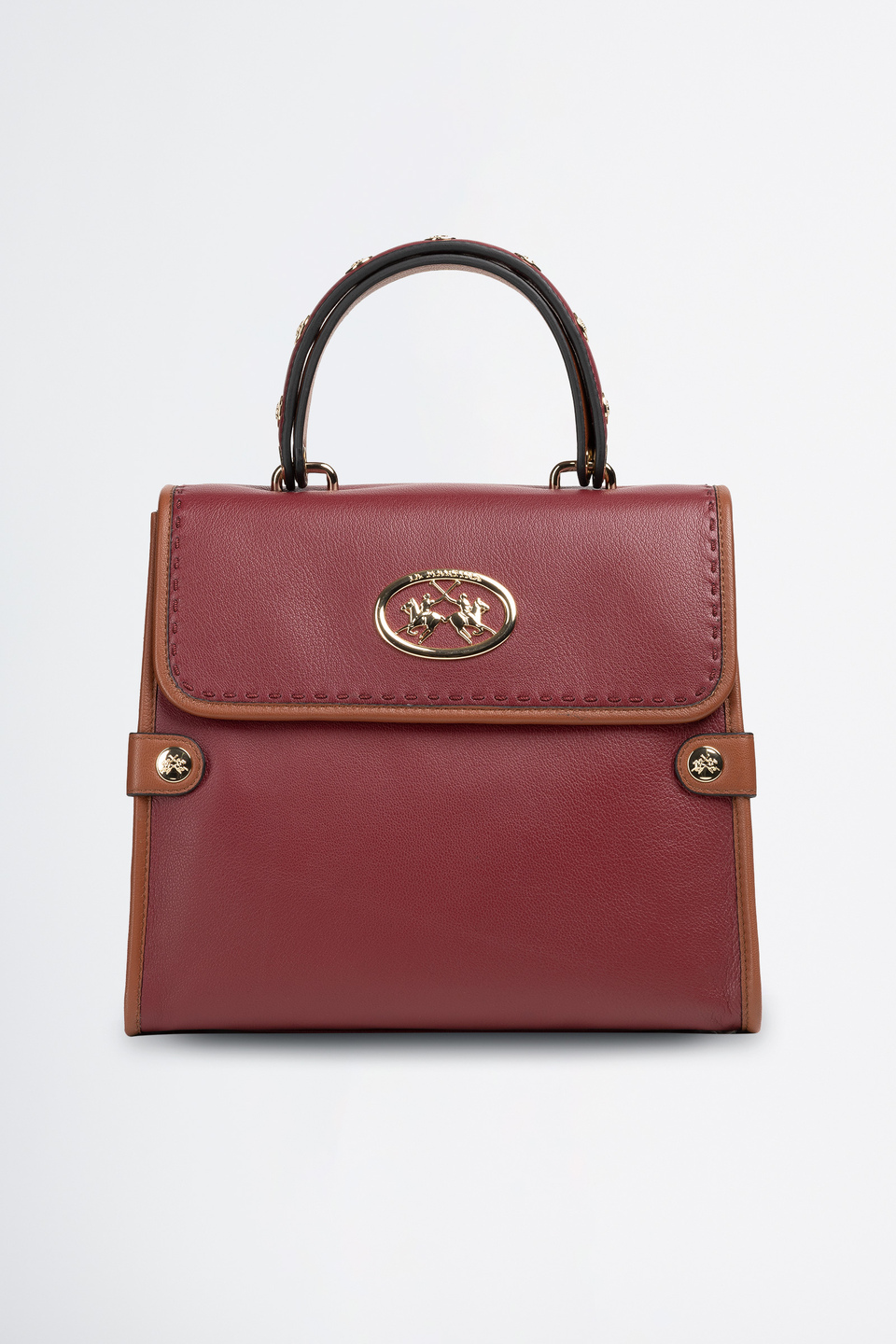 One handle bag in calf leather | La Martina - Official Online Shop