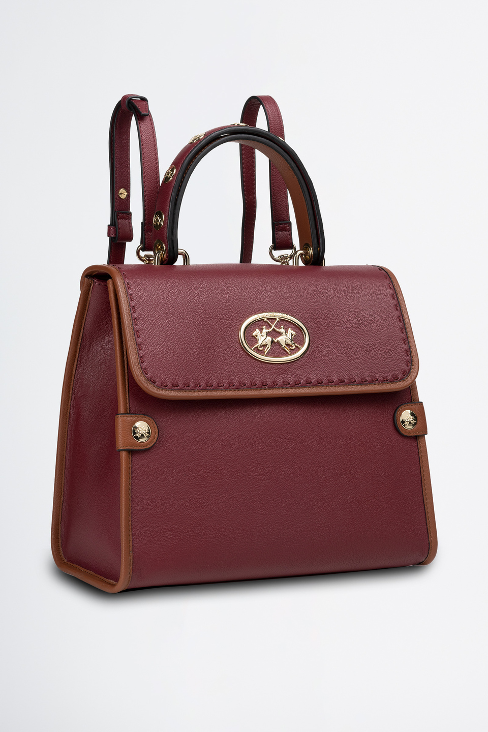 One handle bag in calf leather | La Martina - Official Online Shop