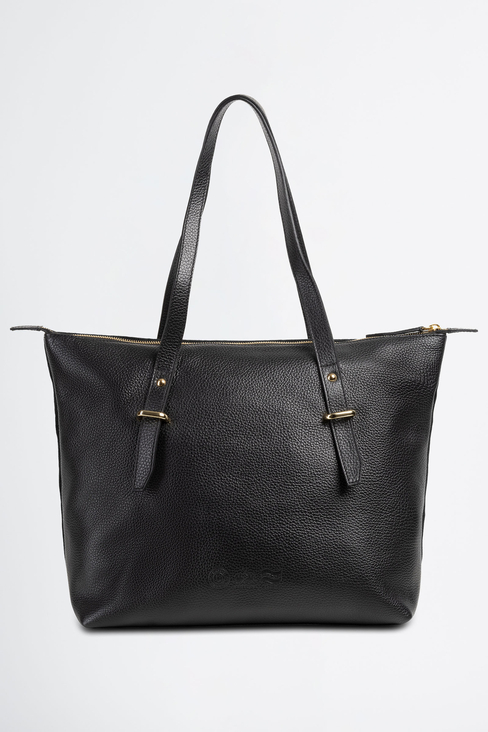 Double handle shopper in synthetic PU fabric | La Martina - Official Online Shop