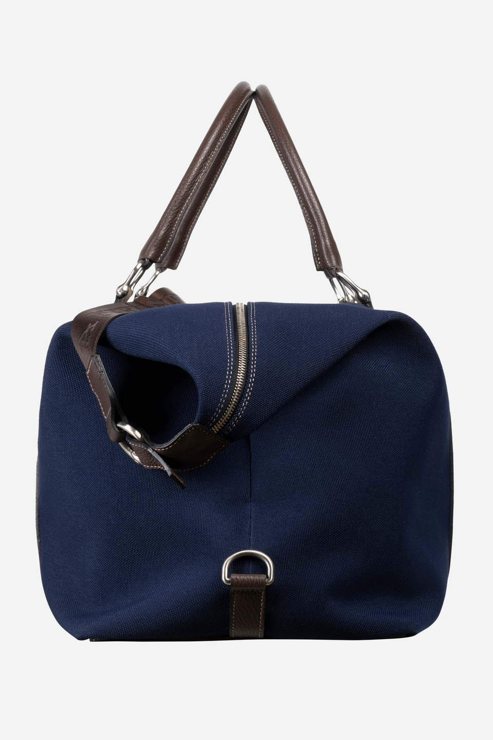 Cotton duffle bag with leather inserts | La Martina - Official Online Shop