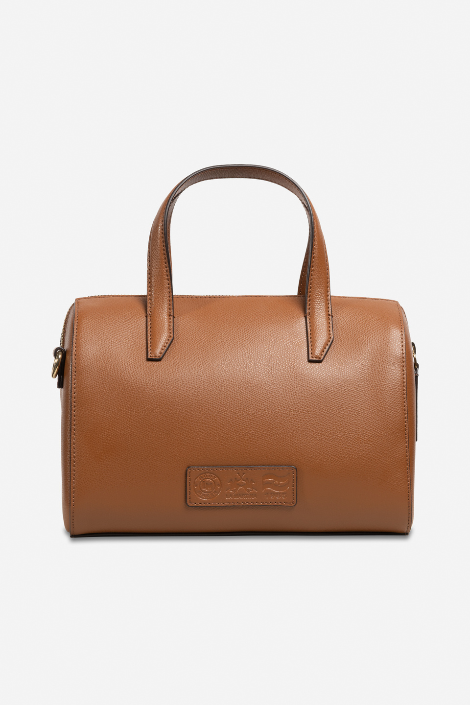 Women's leather case in solid colour | La Martina - Official Online Shop
