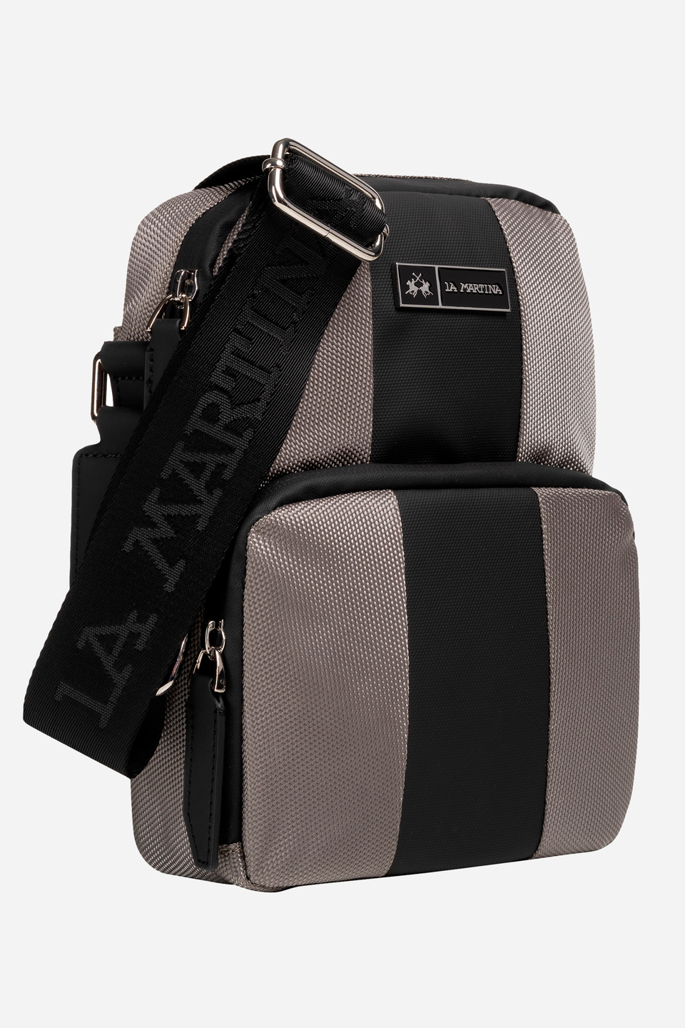 Polyester crossbody bag with a polyester webbing strap | La Martina - Official Online Shop