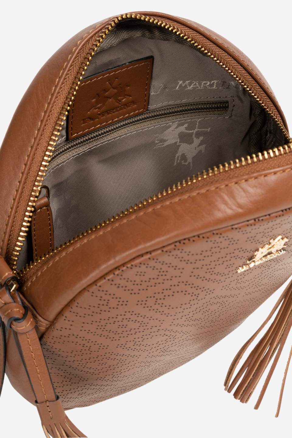 Leather crossbody bag - Soledad | La Martina - Official Online Shop
