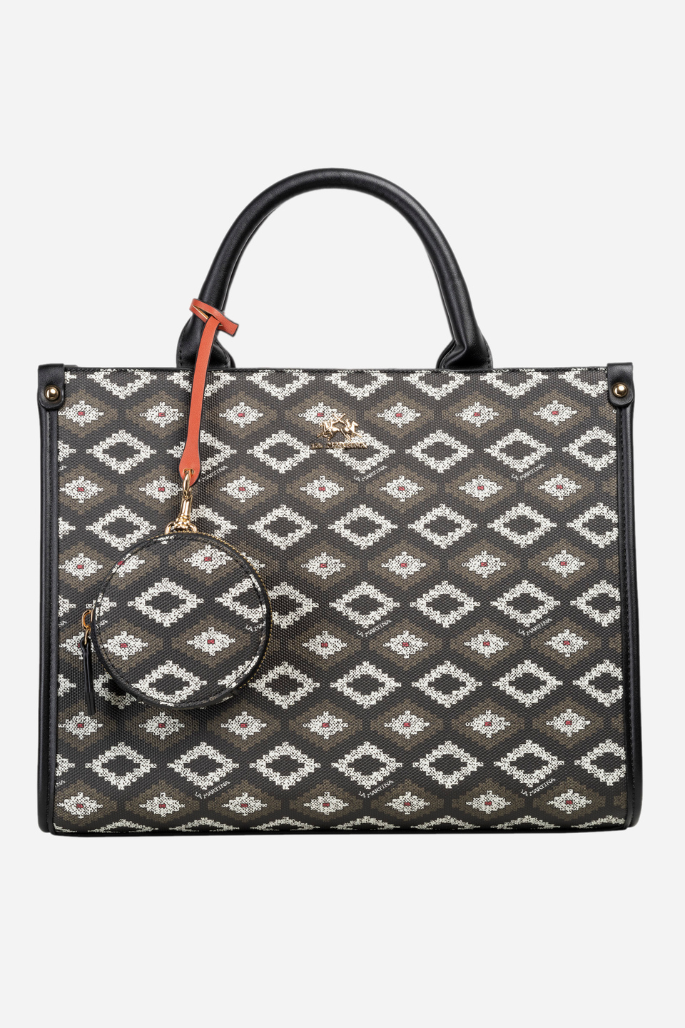 Handtasche aus Polyurethan – Adriana | La Martina - Official Online Shop