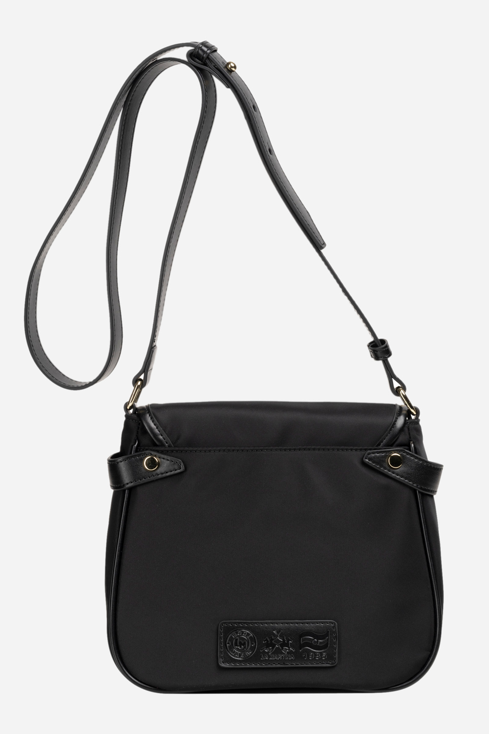Nylon and leather crossbody bag - Heritage | La Martina - Official Online Shop