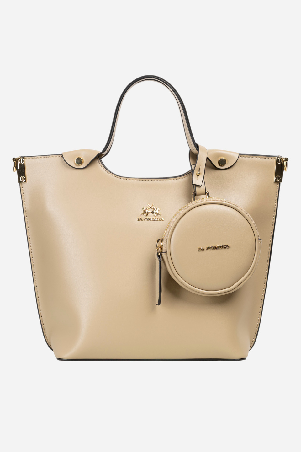 Leather handbag - Heritage | La Martina - Official Online Shop
