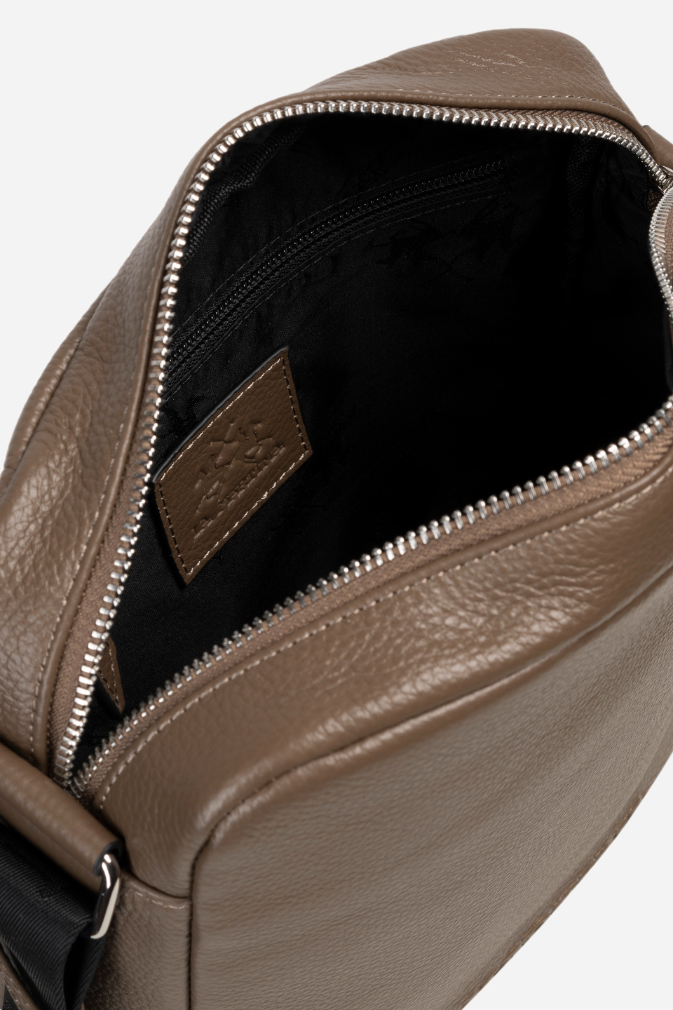 Men's leather crossbody bag - Lorenzo | La Martina - Official Online Shop