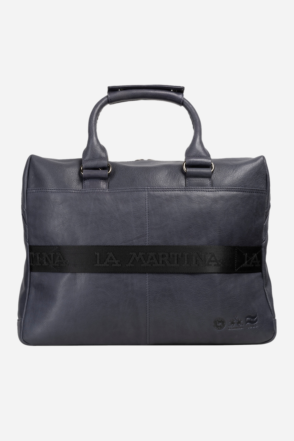 Men's leather briefcase - Miguel | La Martina - Official Online Shop
